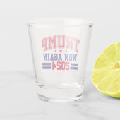 Trump gewann wieder 2024 schnapsglas (Rückseite)