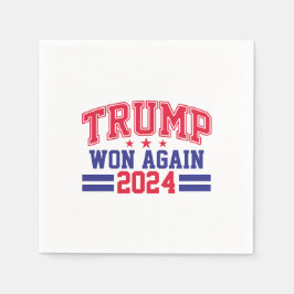 Trump gewann wieder 2024 serviette