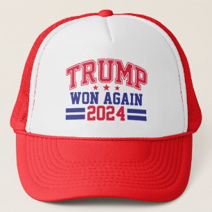 Trump gewann wieder 2024 truckerkappe