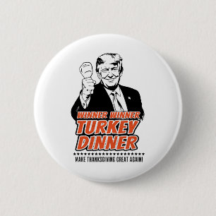 Trump Gewinner Funny Sieger Türkei Abendessen Than Button