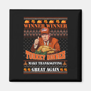 Trump Gewinner Funny Sieger Türkei Abendessen Than Magnet