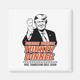 Trump Gewinner Funny Sieger Türkei Abendessen Than Magnet