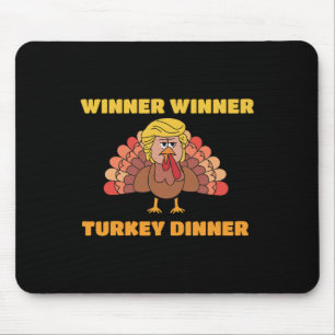 Trump Gewinner Funny Sieger Türkei Abendessen Than Mousepad