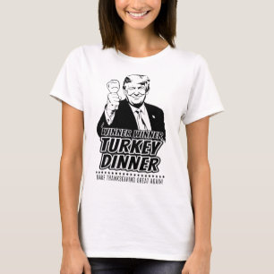 Trump Gewinner Lustiger Gewinner Truthahn Abendess T-Shirt