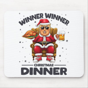 Trump Gewinner Türkei Abendessen Funny Trump Chri Mousepad