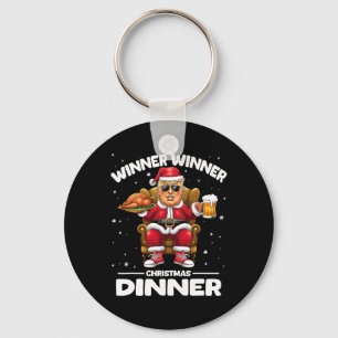 Trump Gewinner Türkei Abendessen Funny Trump Chri Schlüsselanhänger