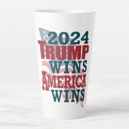 Trump gewinnt 2024 - Amerika gewinnt Milchtasse