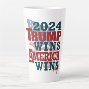 Trump gewinnt 2024 - Amerika gewinnt Milchtasse