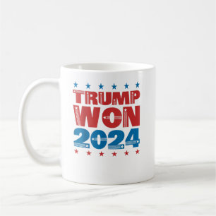 Trump gewinnt 2024 den 47. US-Präsidenten Kaffeetasse