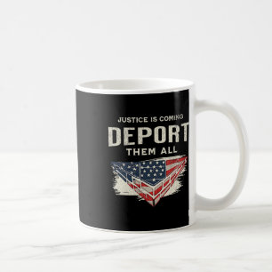 Trump gewinnt 2024 Gerechtigkeit kommt sie alle ab Kaffeetasse