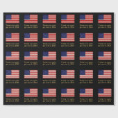 Trump gewinnt 2024 wieder an Trump Geschenkpapier (Flach)