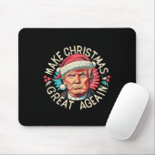 Trump gewinnt 2024 wieder Weihnachten großartig Mousepad (Mit Mouse)