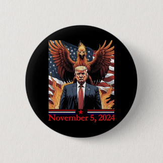 Trump gewinnt 2025 Pcute Snix Niedlich aus dem Jah Button