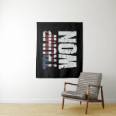 Trump gewinnt 47. US-Präsident Won Election 2024 Wandteppich (Beispiel)