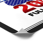 Trump gewinnt! Funny Anti Clinton Poster Extra Gro (Ecke)