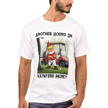 Trump gewinnt Golf spielen mit Steuergeldern