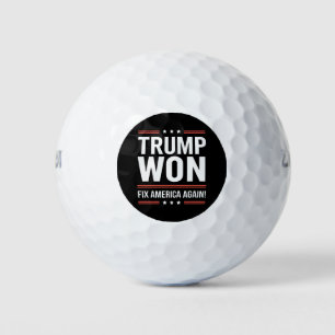 Trump gewinnt MAGA Trump-Gewinner 2024 - Amerika w Golfball