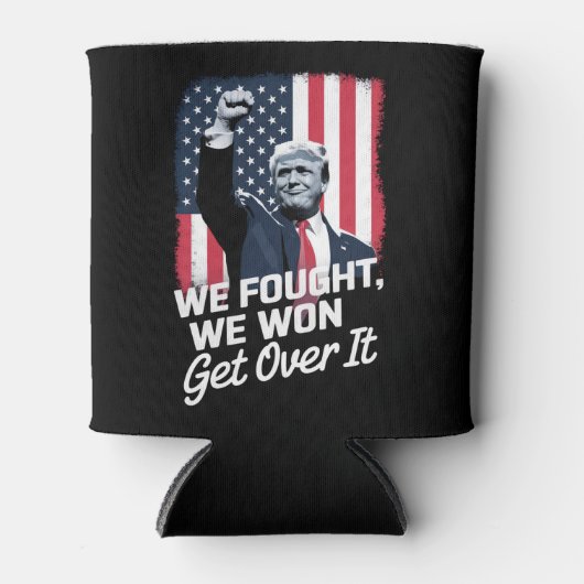 Trump gewinnt Trump den Sieg des 47. Präsidenten Dosenkühler (Vorderseite)