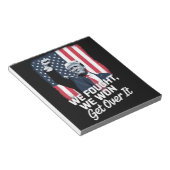 Trump gewinnt Trump den Sieg des 47. Präsidenten Notizblock (angewinkelt)