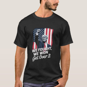 Trump gewinnt Trump den Sieg des 47. Präsidenten T-Shirt