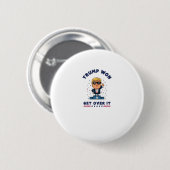 Trump gewinnt - überwinden button (Vorne & Hinten)