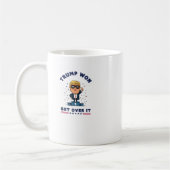 Trump gewinnt - überwinden kaffeetasse (Links)