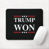 Trump gewinnt Wahl 2020 Mousepad (Mit Mouse)
