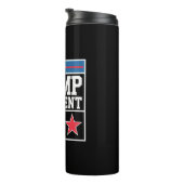 Trump gewinnt Wahl 2024 Trump gewinnt 2024 Thermosbecher (Nach rechts gedreht)