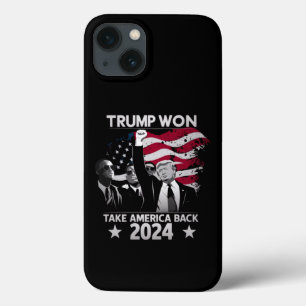 Trump gewinnt wieder Amerika zurück 2024 Case-Mate iPhone Hülle