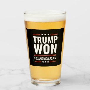 Trump Gewonnen MAGA Trump Sieger 2024 Amerika Wied Glas