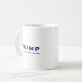 Trump Gift Kaffeetasse (Vorderseite Links)