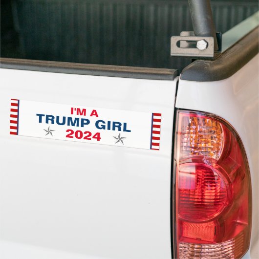 TRUMP GIRL 2024 AUTOAUFKLEBER (Auf Lkw)