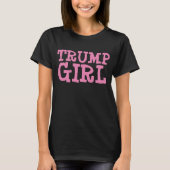 TRUMP GIRL LADIES FRAUEN T - SHIRT (Vorderseite)