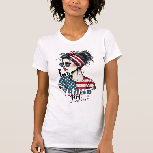 Trump Girl T-Shirt (Vorderseite)