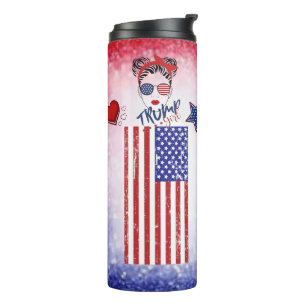 Trump Girl Thermal Tumbler Thermosbecher