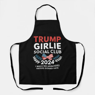 Trump Girlie Coquette Sozialclub-Schleifenwahl  Schürze