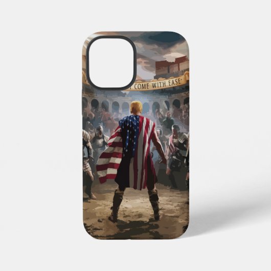 Trump Gladiator Handyhülle iPhone Hülle (Rückseite)