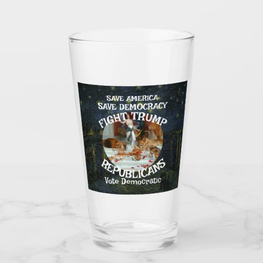 Trump Glas (Vorderseite)