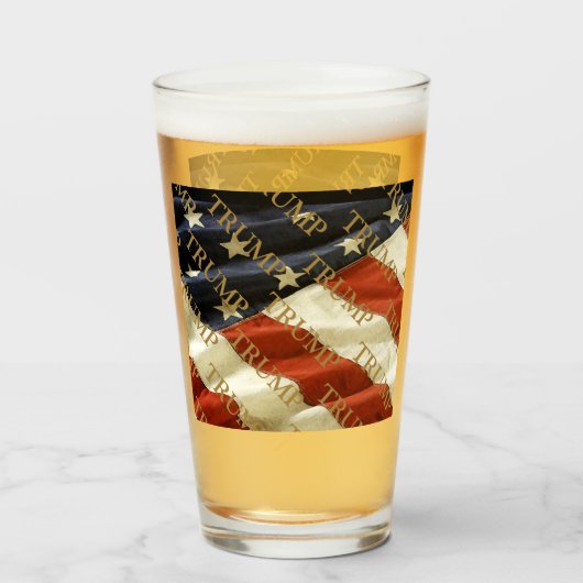 TRUMP GLAS (Vorne (Gefüllt))