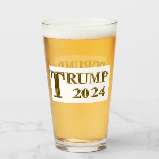 TRUMP GLAS (Vorne (Gefüllt))