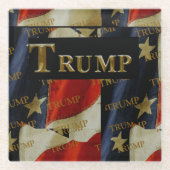 TRUMP GLASUNTERSETZER (Vorderseite)
