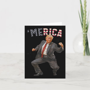 Trump glücklich am 4. Juli Trumps amerikanische Fl Karte