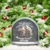 Trump Goat Cheese Addictions Support Group 12 Schr Schneekugeln (Weihnachten)