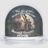 Trump Goat Cheese Addictions Support Group 12 Schr Schneekugeln (Rückseite)