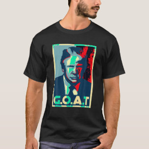 Trump GOAT Middle Finger Ich bin zurück Wahlen 202 T-Shirt
