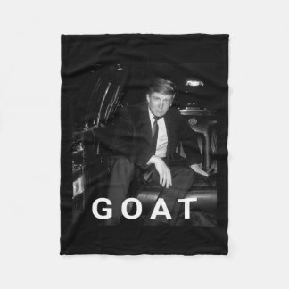 Trump Goat Republikanischer Konservativer Gift Tru Fleecedecke