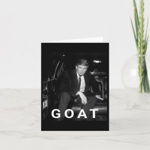 Trump Goat Republikanischer Konservativer Gift Tru Karte