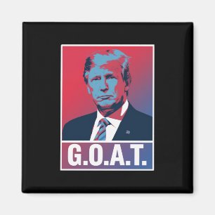 Trump GOAT Wahl 2024 Republikaner Vintage Magnet