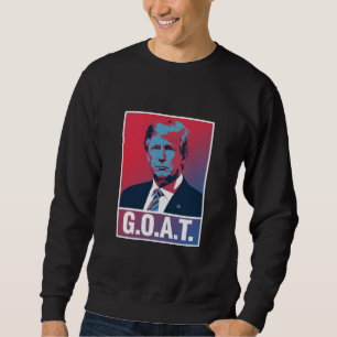 Trump GOAT Wahl 2024 Republikaner Vintage Sweatshirt