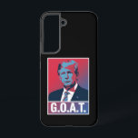 Trump GOAT Wahl 2024 Republikanischer Vintag Samsung Galaxy Hülle<br><div class="desc">Trump GOAT Wahl 2024 Republikanischer Vintag</div>
